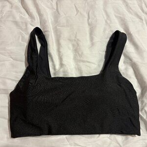 Sparkly Black Sports Bra